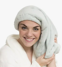 Load image into Gallery viewer, MG - Microfiber Hair Towel - Pink, Silver, White