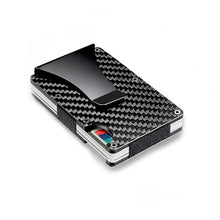 Load image into Gallery viewer, NJ - Men&#39;s Carbon Fiber Card Holder