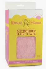 Load image into Gallery viewer, MG - Microfiber Hair Towel - Pink, Silver, White