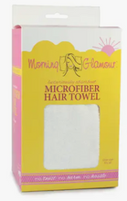 Load image into Gallery viewer, MG - Microfiber Hair Towel - Pink, Silver, White