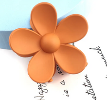 Load image into Gallery viewer, NJ -  Flower Acrylic Hair Claws (Multiple Colors)