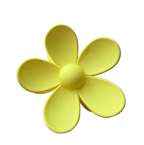 NJ -  Flower Acrylic Hair Claws (Multiple Colors)