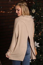 Load image into Gallery viewer, Ninexis - Long Sleeve Cowl Neck Top - Desert