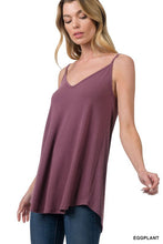 Load image into Gallery viewer, ZEN - Reversible Spaghetti Cami – Green, Burgundy, Pink