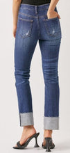 Load image into Gallery viewer, RJ - Mid Rise Dark Jeans With Cuff