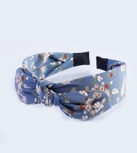 JAY - Floral Headbands (Black, Blue, Lavender, Green, Pink)