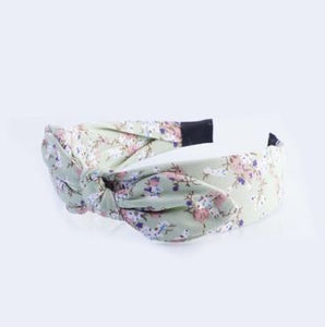 JAY - Floral Headbands (Black, Blue, Lavender, Green, Pink)