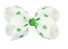 Load image into Gallery viewer, SUP - Lucky Clover Hair Bow