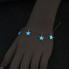 Load image into Gallery viewer, NJ - Illuminating Star Clasp Bracelet - (Blue or Yellow-Green)