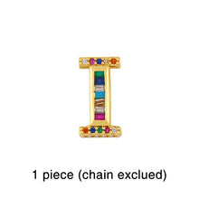 Load image into Gallery viewer, DD - Initial Rhinestone Charms (fits bracelet or necklace)