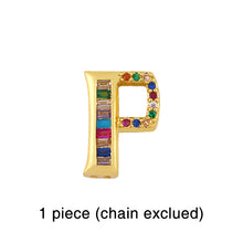 Load image into Gallery viewer, DD - Initial Rhinestone Charms (fits bracelet or necklace)