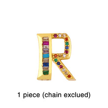 Load image into Gallery viewer, DD - Initial Rhinestone Charms (fits bracelet or necklace)