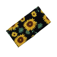 Load image into Gallery viewer, NJ - Sunflower Elastic Sports/Yoga Headband - Multiple Options