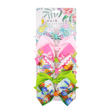 Load image into Gallery viewer, NJ - Easter Bows with  Charm-  Multiple Options