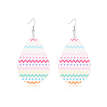 Load image into Gallery viewer, NJ - Easter Pastel Leather Earrings
