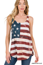Load image into Gallery viewer, ZEN - American Flag Print Tank