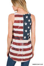Load image into Gallery viewer, ZEN - American Flag Print Tank