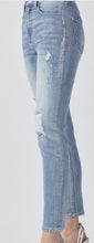 Load image into Gallery viewer, RJ - High Waist Distressed Jeans - Light (Sizes 5, 7, 9, 11, 13)