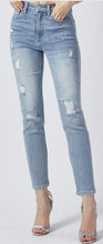 Load image into Gallery viewer, RJ - High Waist Distressed Jeans - Light (Sizes 5, 7, 9, 11, 13)