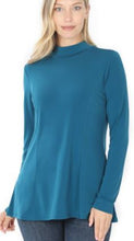 Load image into Gallery viewer, ZEN - Long Sleeve Round Neck A-Line Top - Multiple Colors Available