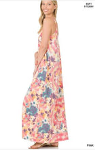 Load image into Gallery viewer, ZEN - Tie Dye Maxi Cami Dress w/ Pockets - Large