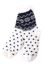 Load image into Gallery viewer, Selini - Sherpa Slipper Socks - Polka Dot