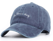 Load image into Gallery viewer, SUP - Bad Hair Day Distressed Hat (Red, Black, Blue)