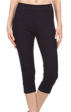 Load image into Gallery viewer, LD - Capri Jeggings One Size (White or Black)