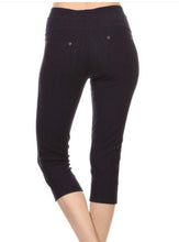 Load image into Gallery viewer, LD - Capri Jeggings One Size (White or Black)
