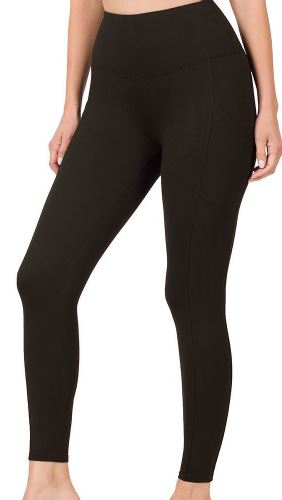 ZEN - Workout Leggings w/Pockets - Black