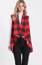 Load image into Gallery viewer, HEIM - Sleeveless Buffalo Plaid Vest