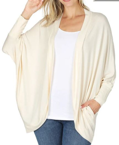 ZEN - PLUS Cardigan - Cream