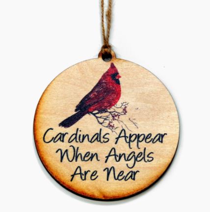 DL - Wooden Ornament - When Angels Appear