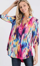 Load image into Gallery viewer, HEIM - Multi Color Print Top
