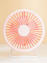 Load image into Gallery viewer, UMG - Portable Mini Desk Fan – Pink or White