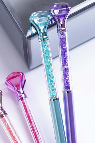 Jay - Diamond Topper Pens - Black Ink