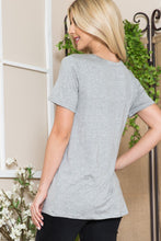 Load image into Gallery viewer, OF - Floral -  Sequin Multi Combo Short Sleeve Top