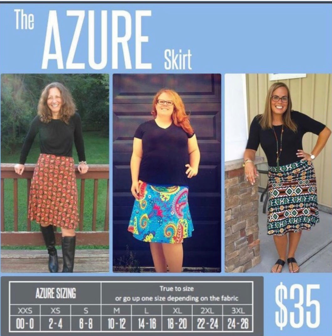 DD - LLR Azure Skirts