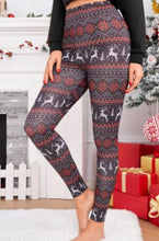 Load image into Gallery viewer, ER - Christmas Deer &amp; Chevron Print Leggings