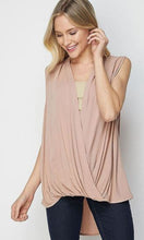 Load image into Gallery viewer, CY - Solid Surplice Blouse - Mauve