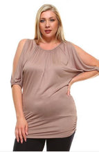 Load image into Gallery viewer, PPS - PLUS Rounded Neck with Sleeve Cut Out - Mocha