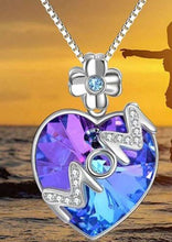 Load image into Gallery viewer, ER - Mother&#39;s Day  Rhinestone Charm Necklace