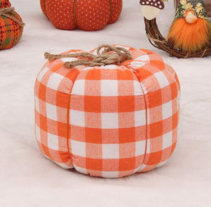 NJ - Halloween Cloth Pumpkin - Small or Large
