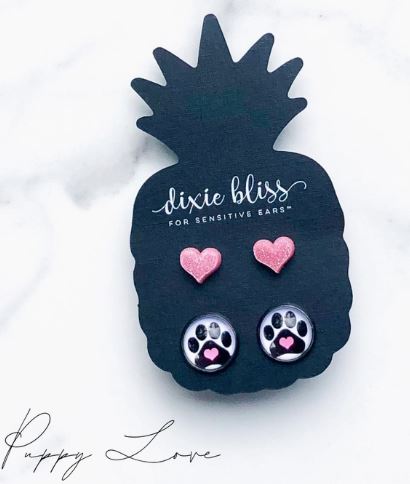 DB - Puppy Love 2 Earring Set
