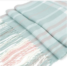 Load image into Gallery viewer, SEL - Unisex Plaid Acrylic Cashmere Feels Winter Scarf