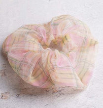 Load image into Gallery viewer, JAY - Plaid Scrunchies (Blue, Green, Multi, Pale, Yellow, Lavender)