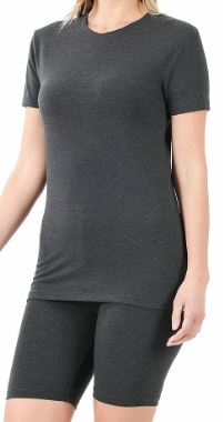 ZEN – Top & Bike Shorts Set – Charcoal