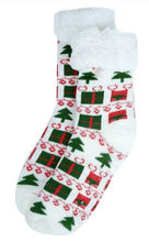 Load image into Gallery viewer, SEL - Women&#39;s Plush Sherpa Winter Fleece Lining Christmas Slipper Socks