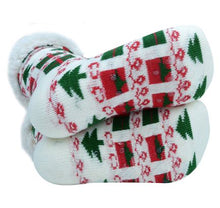 Load image into Gallery viewer, SEL - Women&#39;s Plush Sherpa Winter Fleece Lining Christmas Slipper Socks