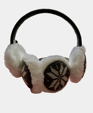 Load image into Gallery viewer, Selini - Fuzzy Earmuffs - Snowflake, USA, or Black
